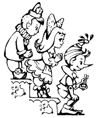 Раскраска. Сказочные герои