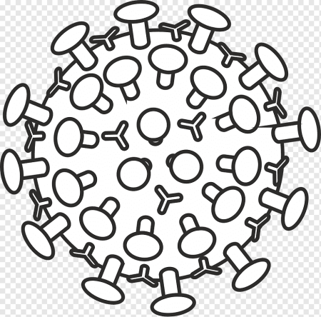 Микробы раскраска для детей