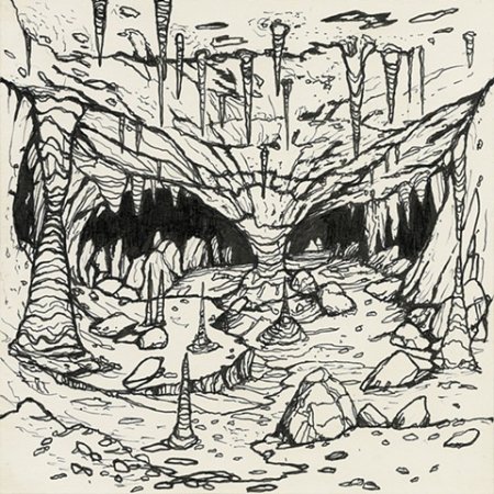 Пещера карандашом для детей