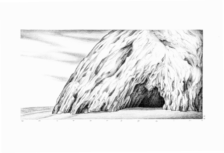 Контуры для раскрашивания пещера