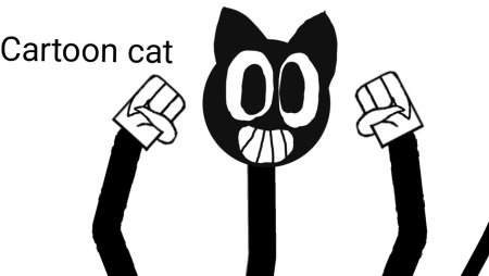 Картун Кэт раскраска