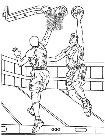 Спорт. Раскраска
