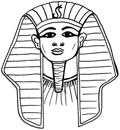 Фараон для срисовки