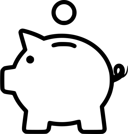 Копилка раскраска