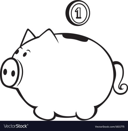 Нарисовать копилку