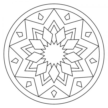 Мандала простая