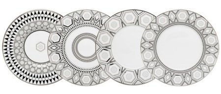 Посуда с геометрическим орнаментом