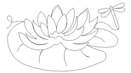 Схематичное изображение цветов