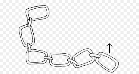 Цепочка нарисованная