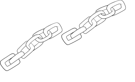 Круглый узор цепь