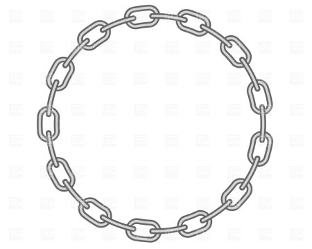 Цепь карандашом