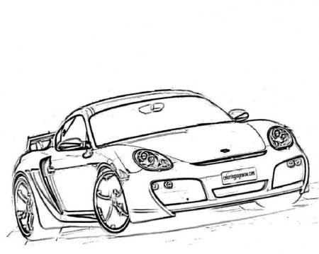 Раскраски Porsche 911 gt3 RS