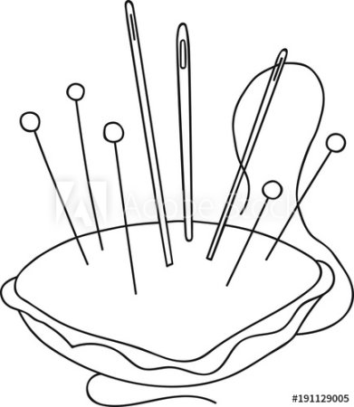 Значок на иголке