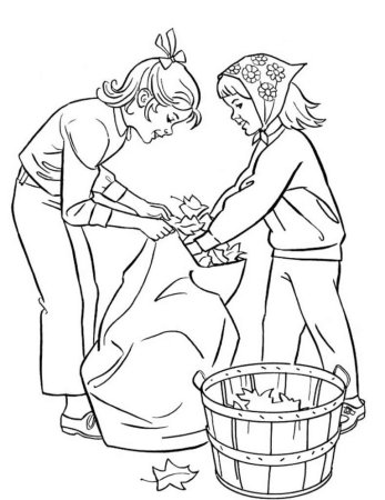 Волонтеры раскраска