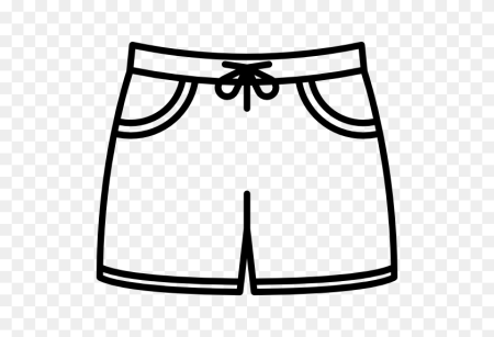 Шорты трафарет