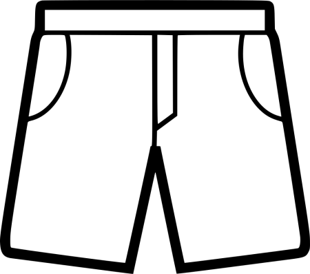 Шорты трафарет