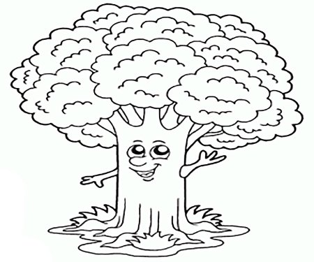 Дерево раскраска