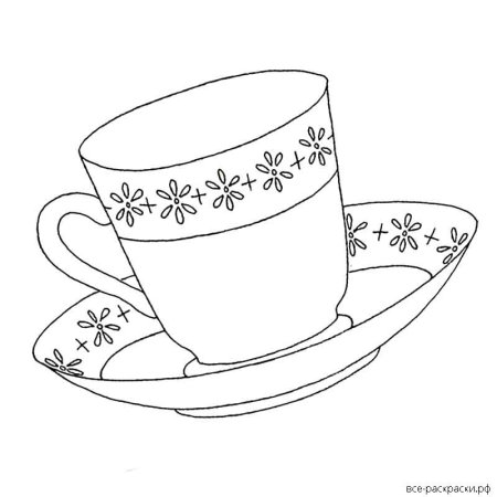 Кружка раскраска