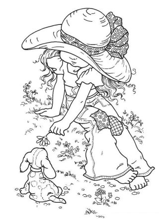 Раскраски для девочек сюжетные