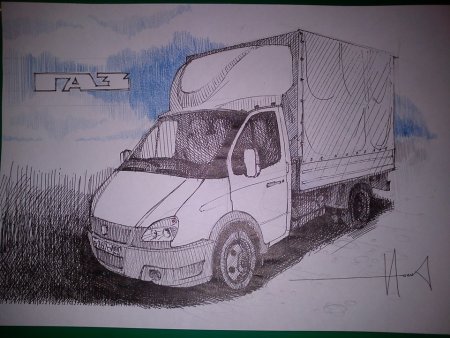 Наклейки на Газель