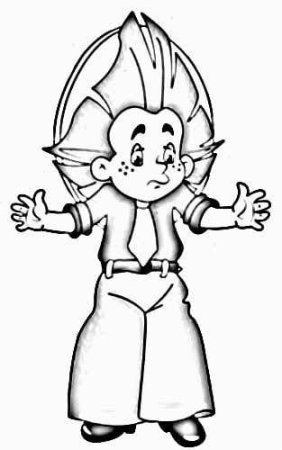 Герои Носова Незнайка раскраска