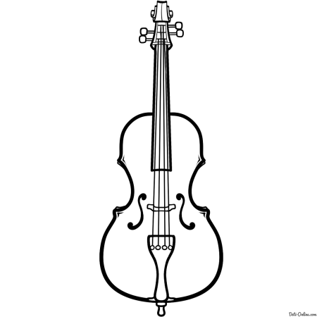 Стилизация контрабаса