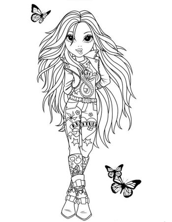 Раскраска Мокси Эйвери