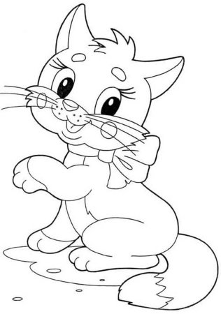 Зверюшки раскраски для детей