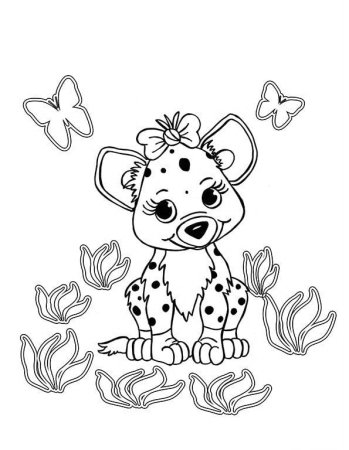 Эскиз животных для детей