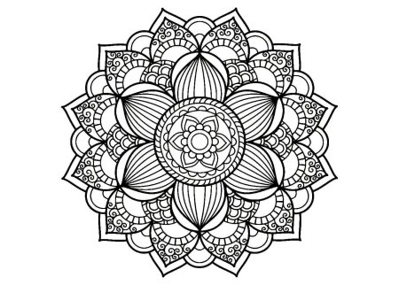 Раскраска мангал