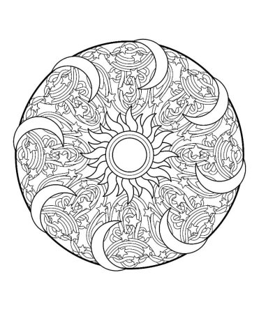 Рисование мандал