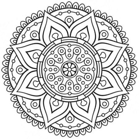 Мандала легкая