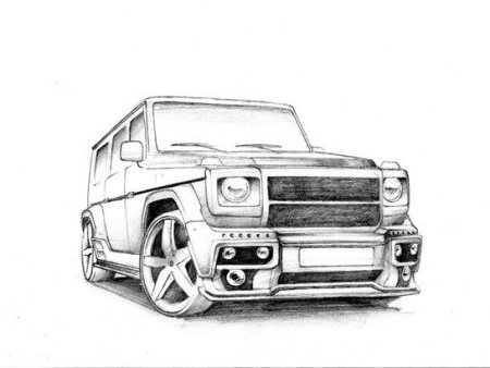 Разукрашки джип Хаммер