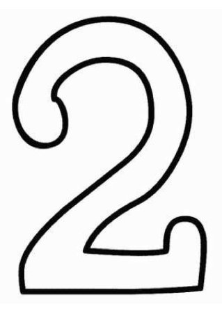 Цифры в виде человечков