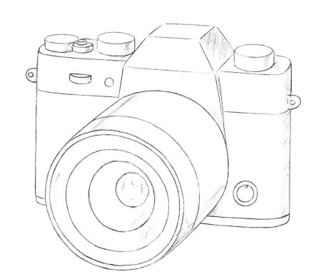 Фотоаппарат Nikon d80 Sketch