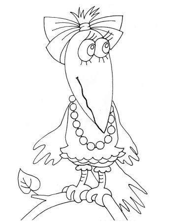 Раскраска зимующие птицы для детей 5-6 лет Воробей