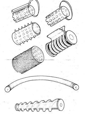 Бигуди рисунок