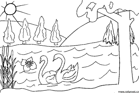 Раскраски на тему природа