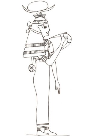 Древний Египет Клеопатра фараон арт