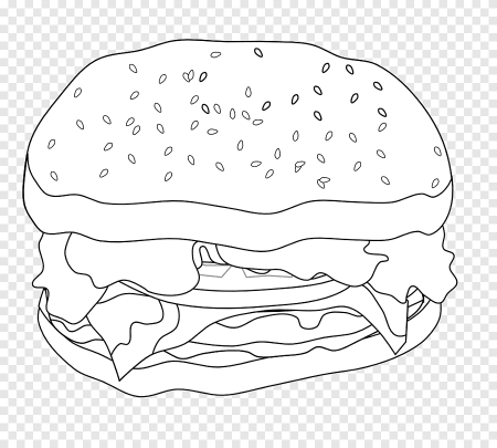 Бургер рисунок