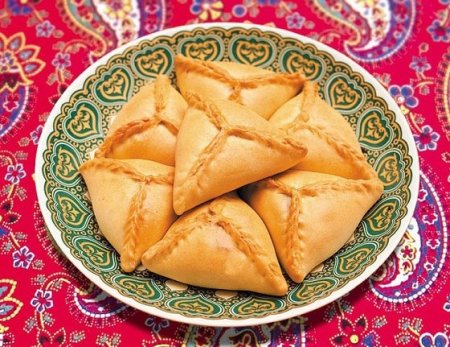 Национальная Татарская кухня эчпочмак