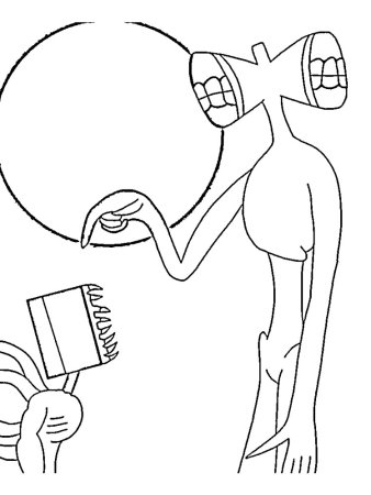 Сигеноголовый раскраска