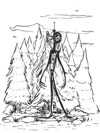 Сереногаловый раскраска