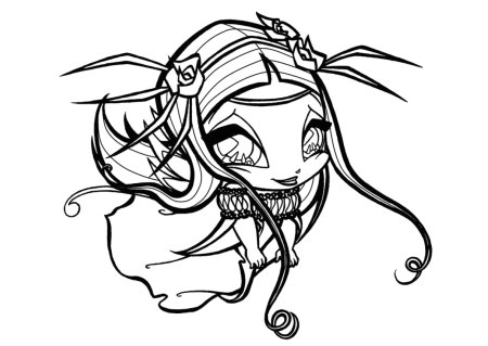 Раскраска Винкс Пикси