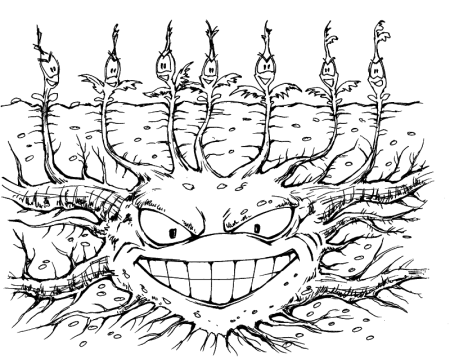 Сорняк рисунок