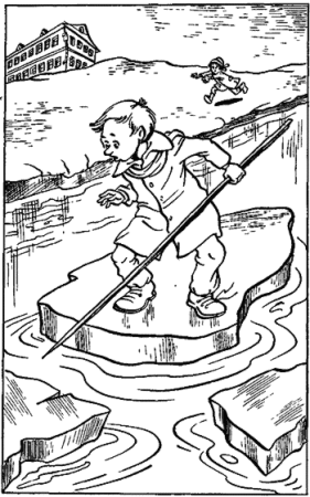 Половодье раскраска