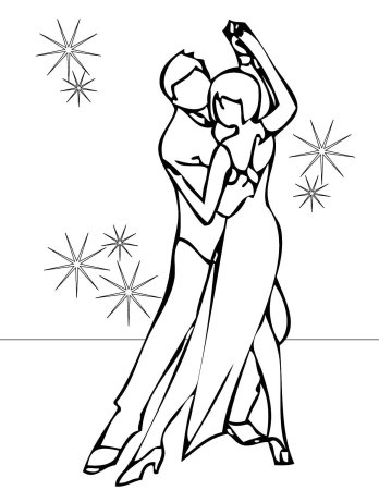 Оркестр танго вектор