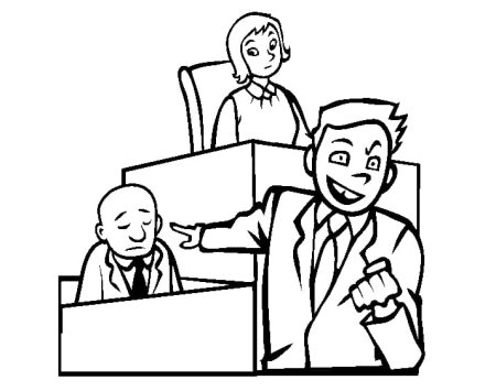 Профессия юрист рисунок