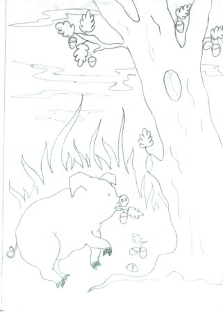 Дуб из басни