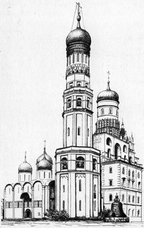 Колокольня рисунок